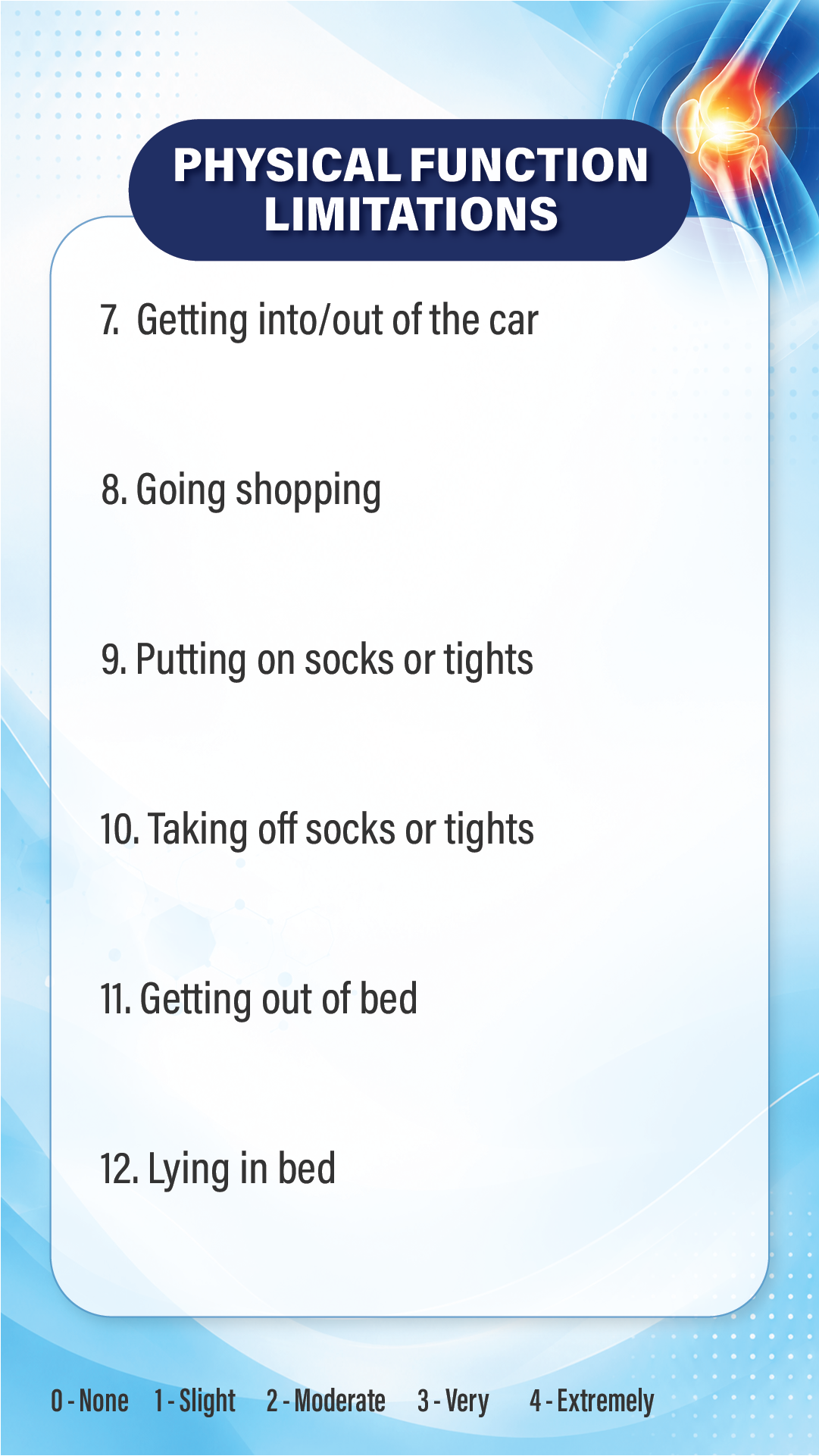 Physical Function 2 Background